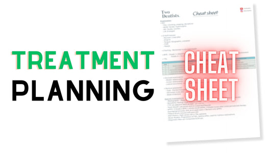 Treatment Planning Cheat Sheet